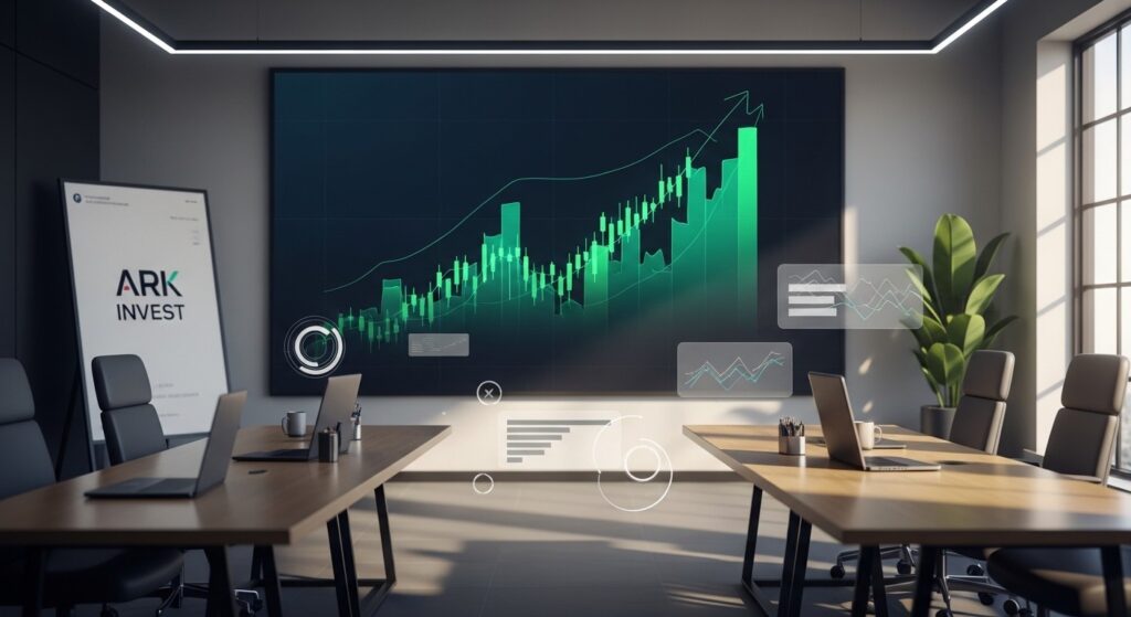 Cathie Wood Mise sur Coinbase et Robinhood Malgré Conflit Iran - InfoCrypto.fr InfoCryptofr Cathie Wood Mise sur Coinbase et Robinhood Malgré Conflit Iran