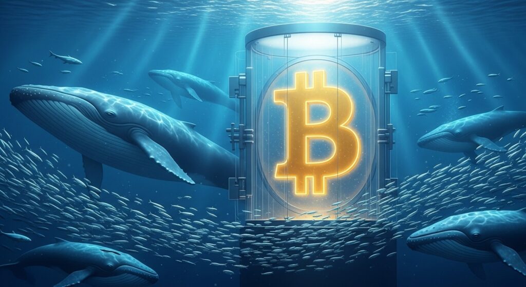 InfoCryptofr   Choc doffre Bitcoin imminent  baleines immobiles