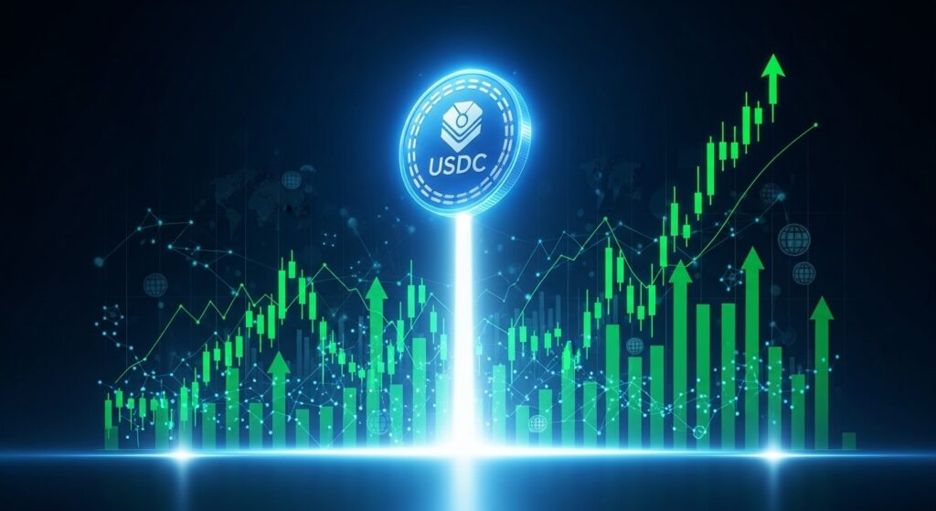 InfoCryptofr   Circle  +120  en Bourse Grâce à USDC