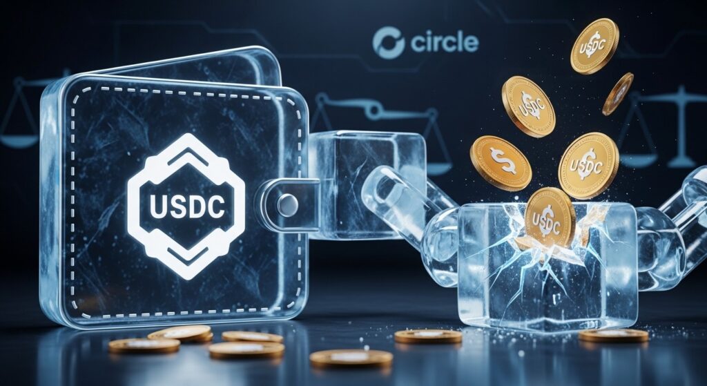 InfoCryptofr   Circle Débloque Wallet USDC  Risques pour Détenteurs