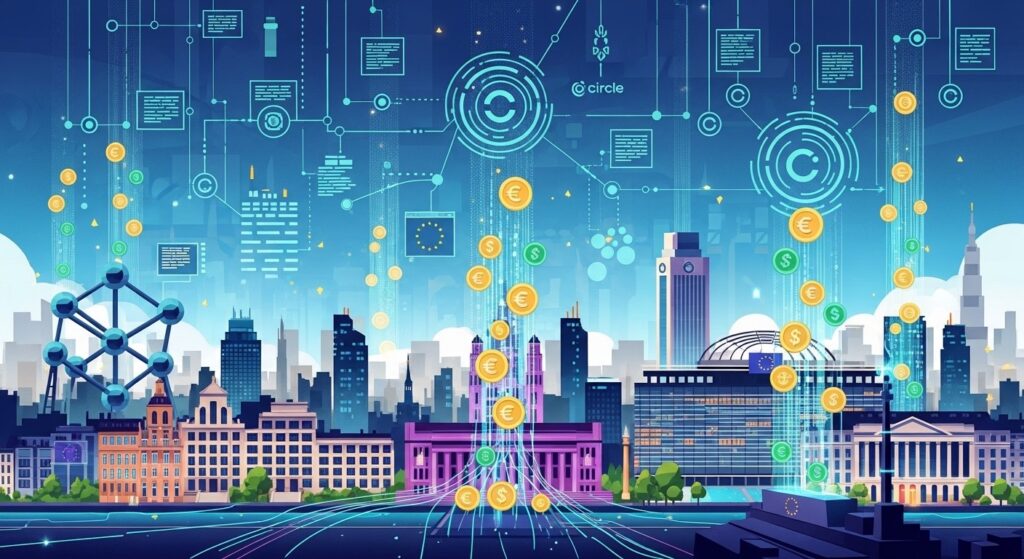 InfoCryptofr   Circle Presse lUE douvrir lAccès aux Stablecoins