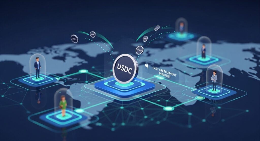 Circle règle 68M$ en minutes via USDC - InfoCrypto.fr InfoCryptofr Circle règle 68M$ en minutes via USDC