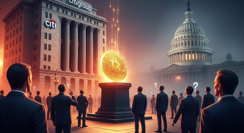 InfoCryptofr   Citigroup Abaisse Son Objectif Bitcoin 2026