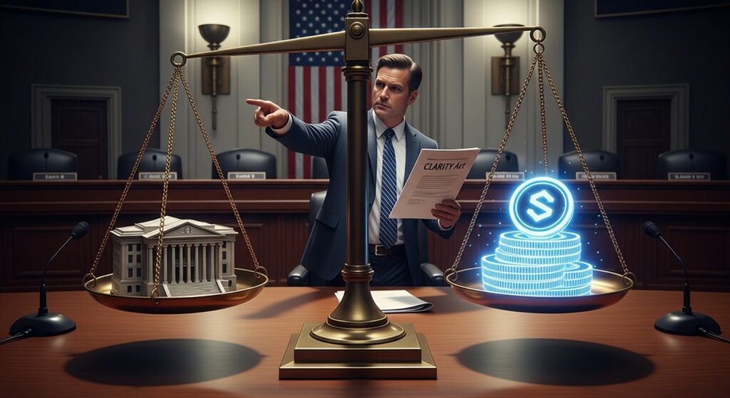 InfoCryptofr   CLARITY Act  La Solution aux Lacunes du GENIUS Act 