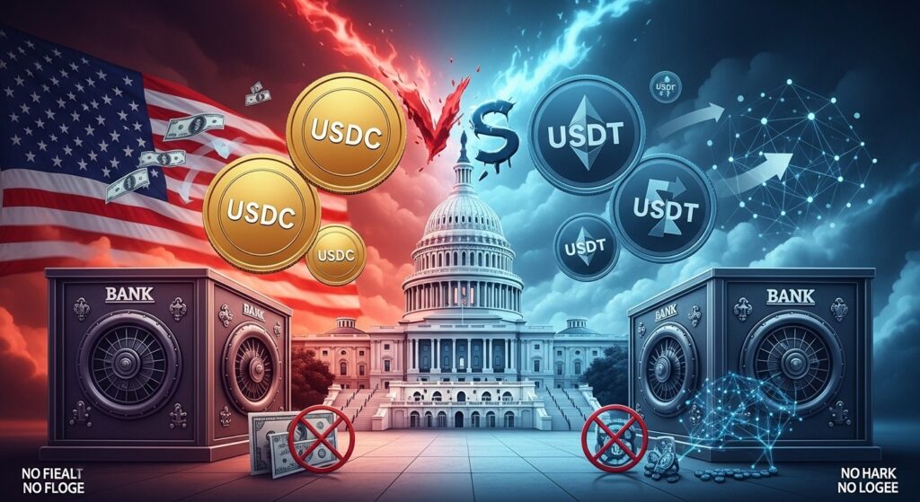 InfoCryptofr   Clarity Act  Sénat Limite Rendements Stablecoins Trump Réagit Fort