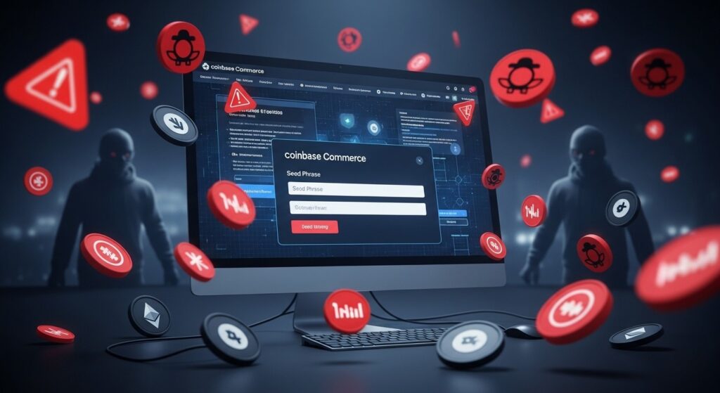 InfoCryptofr   Coinbase Commerce  Alerte Sécurité sur les Phrases Seed