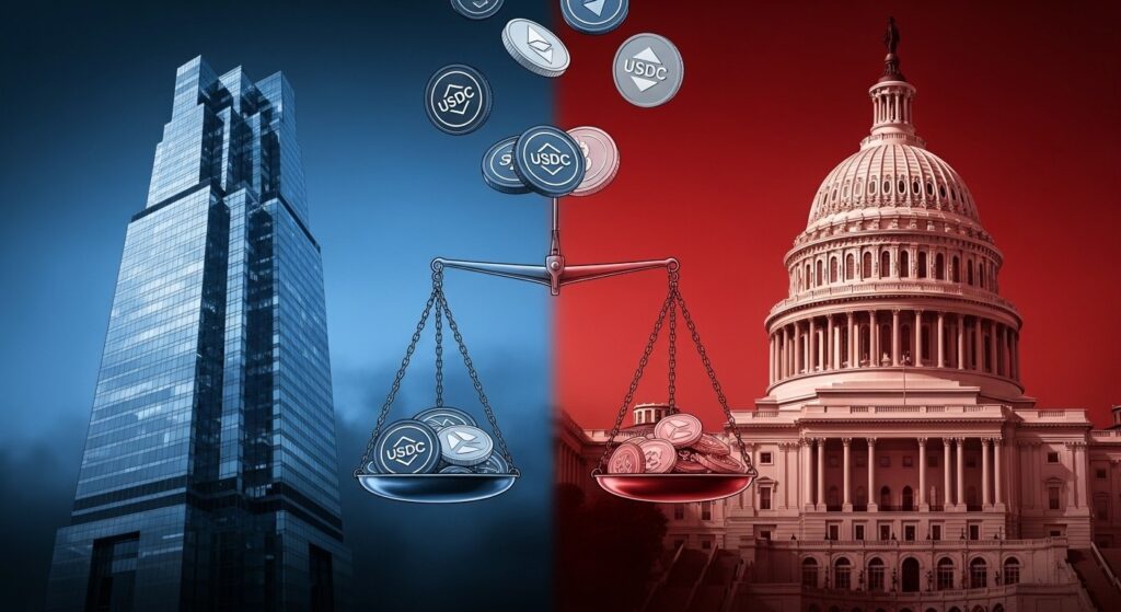 InfoCryptofr   Coinbase Défie le Compromis Sénatorial sur les Récompenses Stablecoin