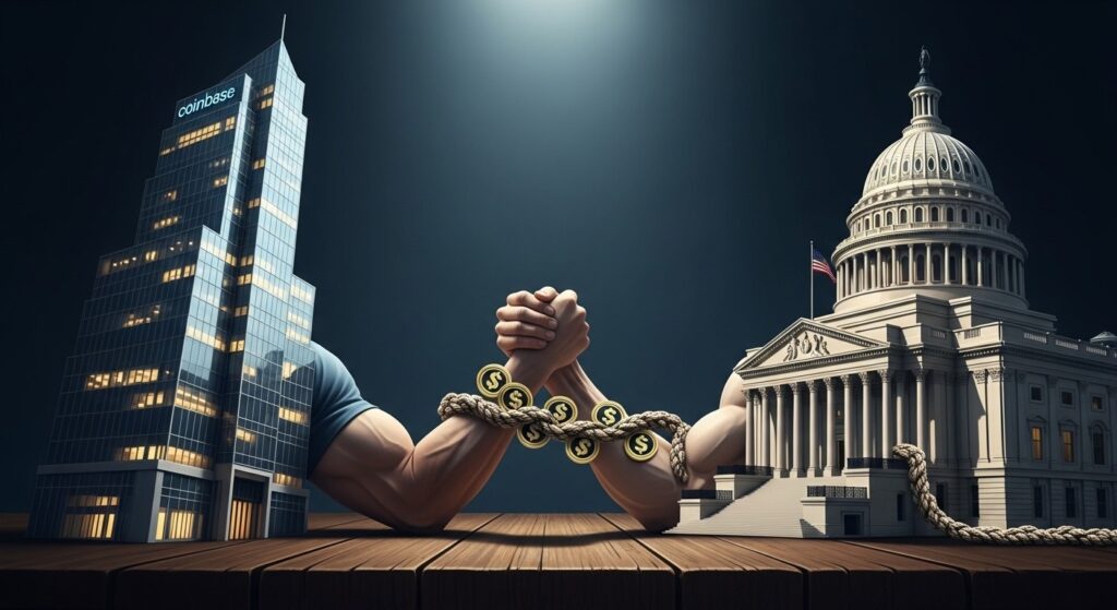 InfoCryptofr   Coinbase Défie Le Sénat Sur Les Rendements Des Stablecoins