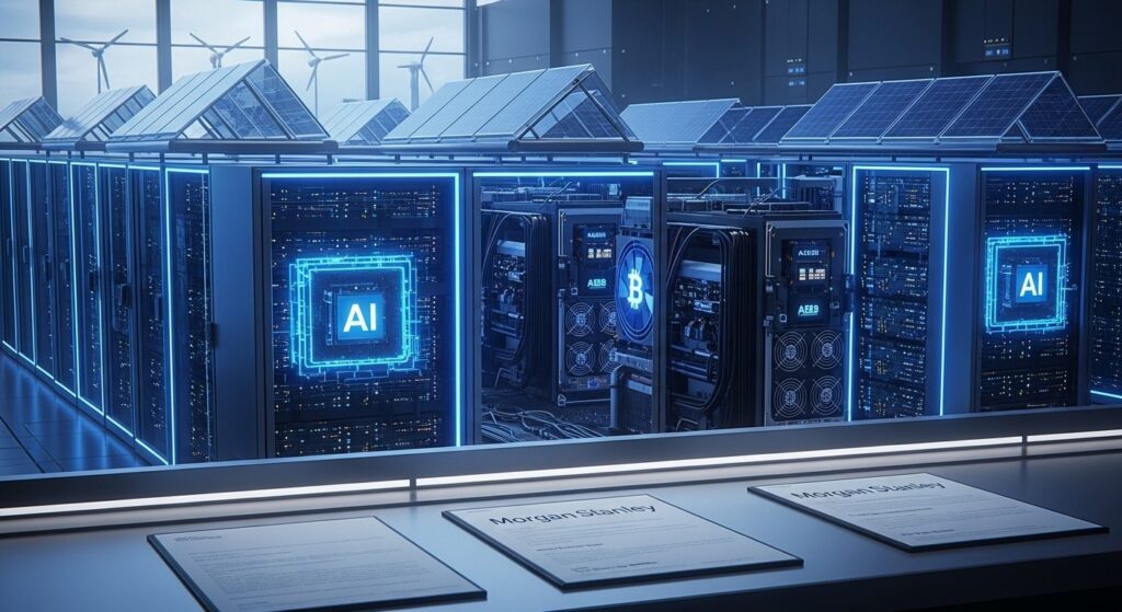 InfoCryptofr   Core Scientific décroche 1 milliard chez Morgan Stanley