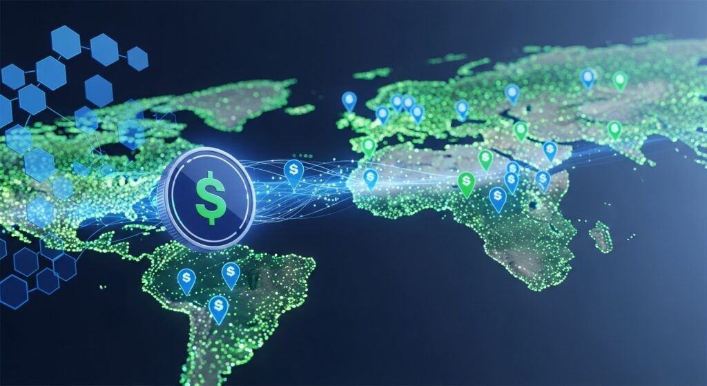 InfoCryptofr   Crossmint et Western Union Lancent USDPT sur Solana