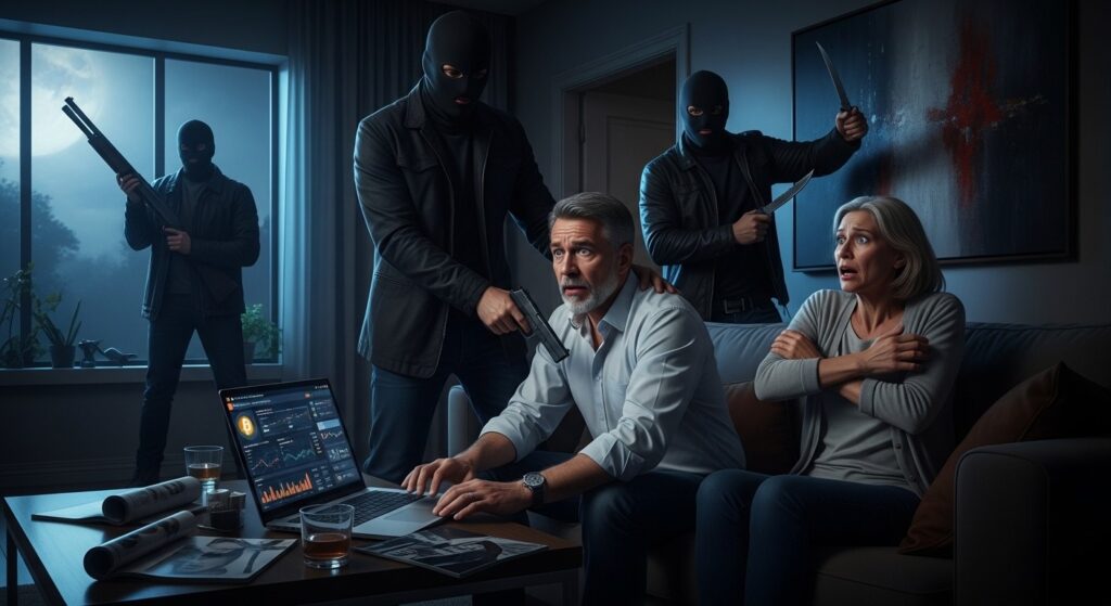 InfoCryptofr   Crypto  Agression Violente pour 900 000 € en Bitcoin