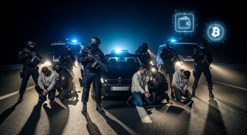 InfoCryptofr   Crypto  Opération Massive Contre Réseau Criminel en France