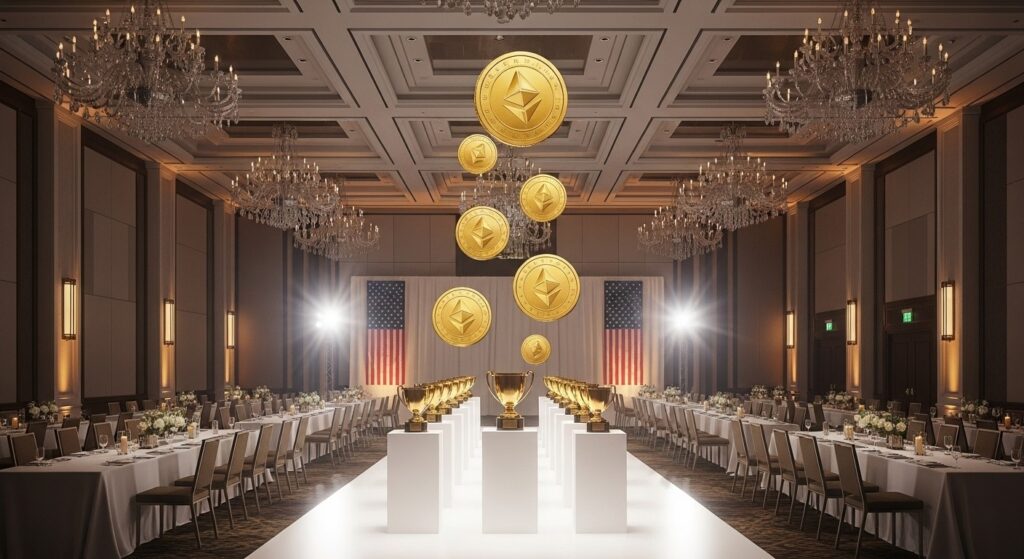 InfoCryptofr   Crypto TRUMP  Gala Exclusif à Mar a Lago