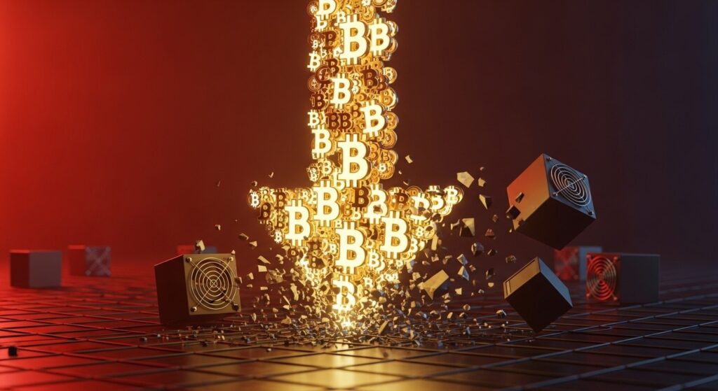InfoCryptofr   Difficulté Bitcoin en Forte Baisse de 75 