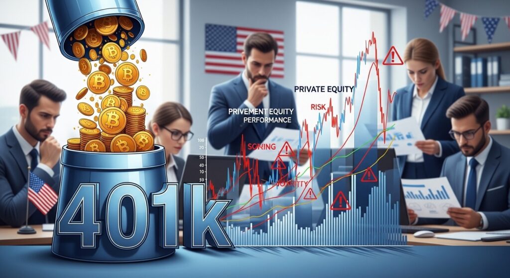 DOL Ouvre Les 401k Aux Crypto Et Actifs Prives