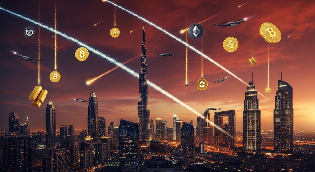 InfoCryptofr   Dubaï Crypto Hub Face au Conflit Iran