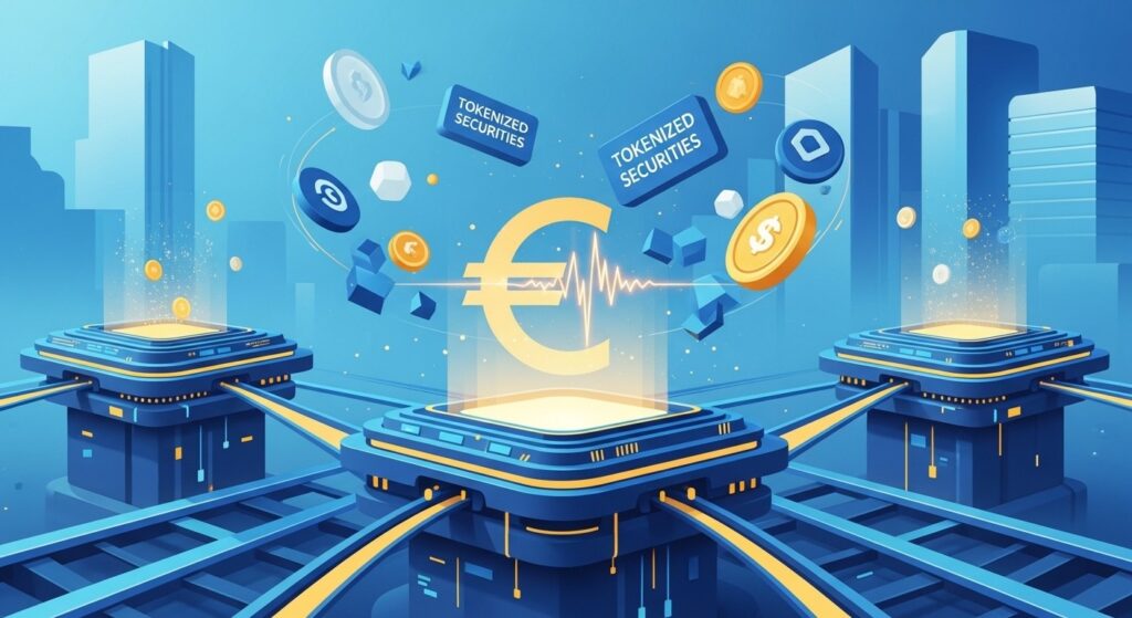 InfoCryptofr   ECB Exige Monnaie Banque Centrale pour Marchés Tokenisés