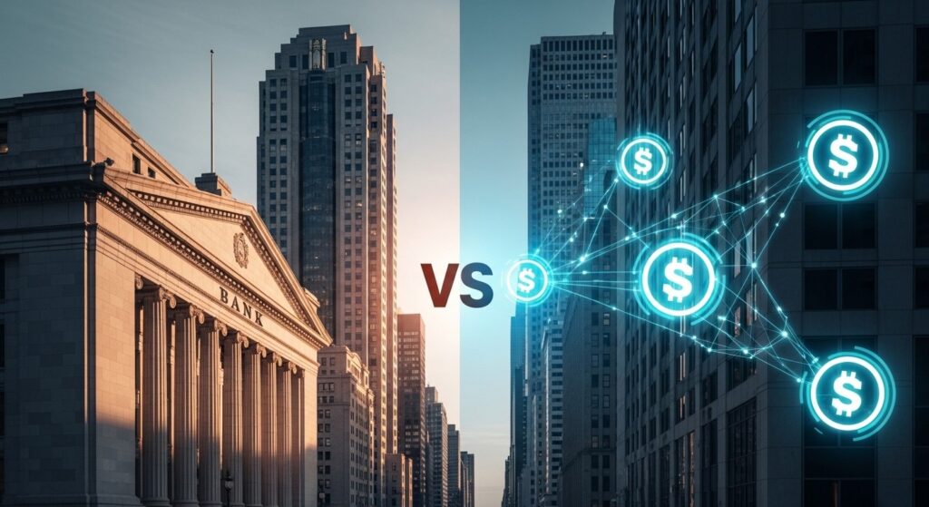 InfoCryptofr   Eric Trump Dénonce les Banques et les Stablecoins