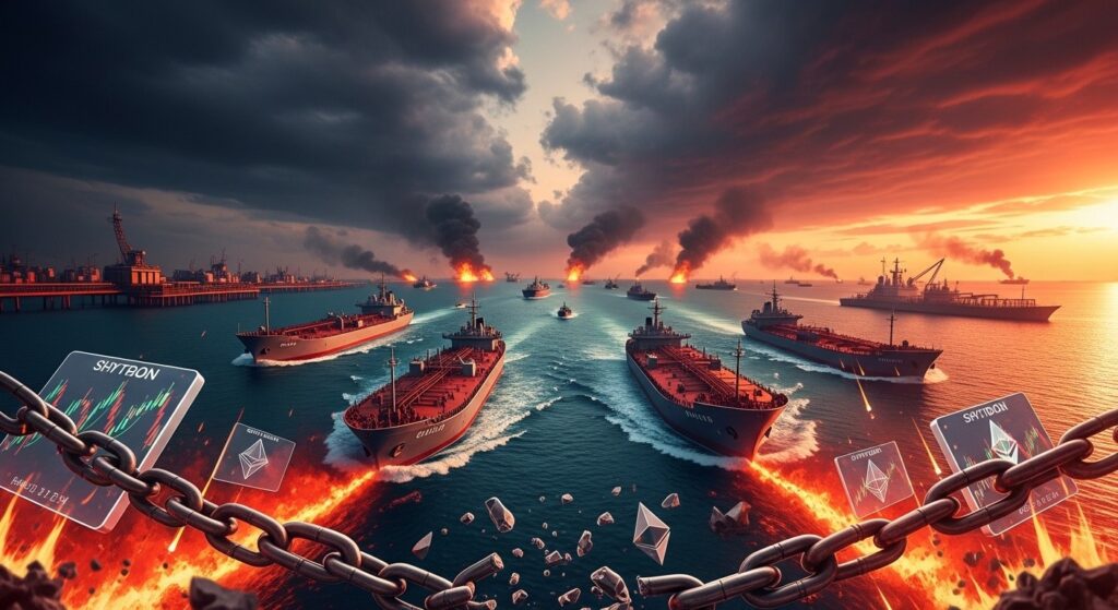 InfoCryptofr   Escalade au Moyen Orient Menace les Cryptos