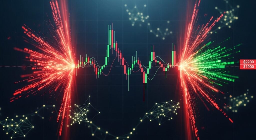 InfoCryptofr   Ethereum 1900 2200 $  Capitulation ou Breakout 