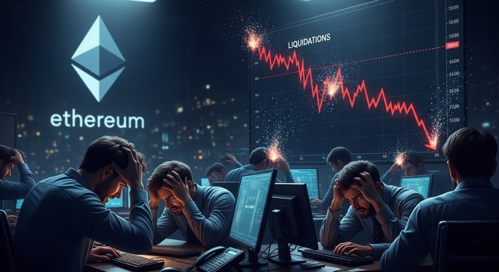InfoCryptofr   Ethereum  Chute de 562  de lOpen Interest Dérivés