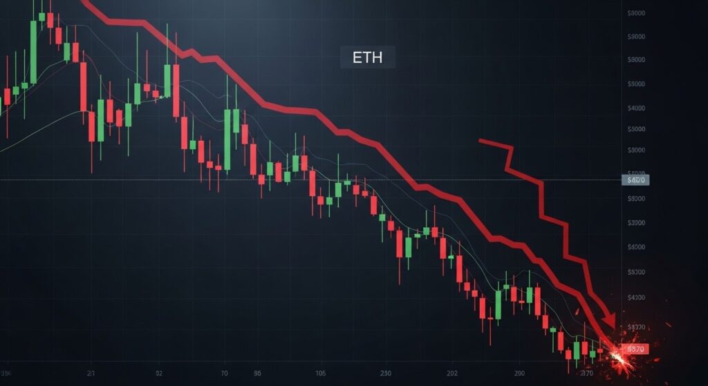 InfoCryptofr   Ethereum Risque de Tomber Sous 1 000 $