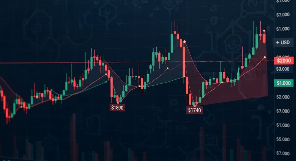 Ethereum sous 2000 $ : supports clés en mars 2026 - InfoCrypto.fr InfoCryptofr Ethereum sous 2000 $ supports clés en mars 2026