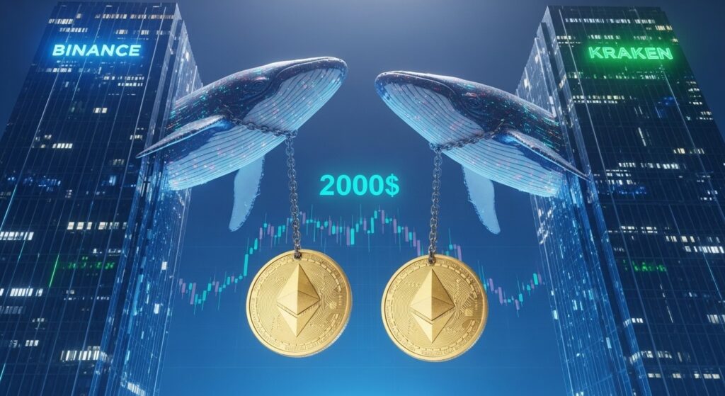 InfoCryptofr   Ethereum Tente de Tenir les 2000$ Face aux Retraits Massifs