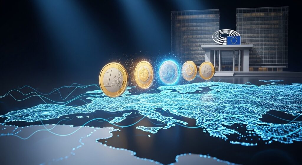 InfoCryptofr   Finance Tokenisée  BCE Lance Appia et Pontes pour lEuro