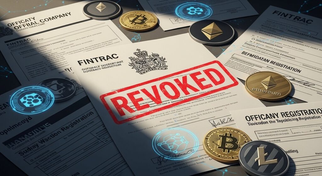 InfoCryptofr   FINTRAC Révoque 23 MSBs Crypto au Canada