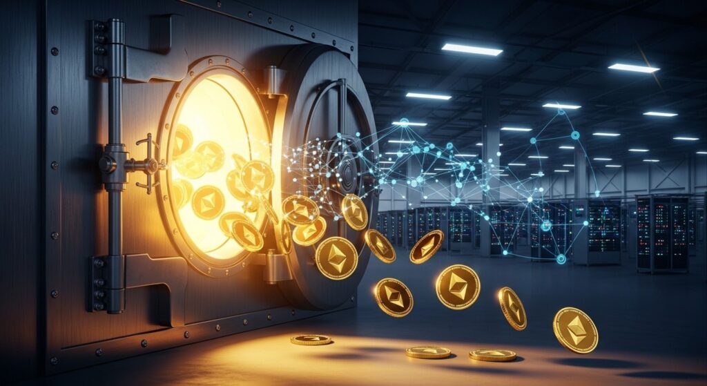 Fondation Ethereum Vend 5000 ETH à BitMine - InfoCrypto.fr InfoCryptofr Fondation Ethereum Vend 5000 ETH à BitMine