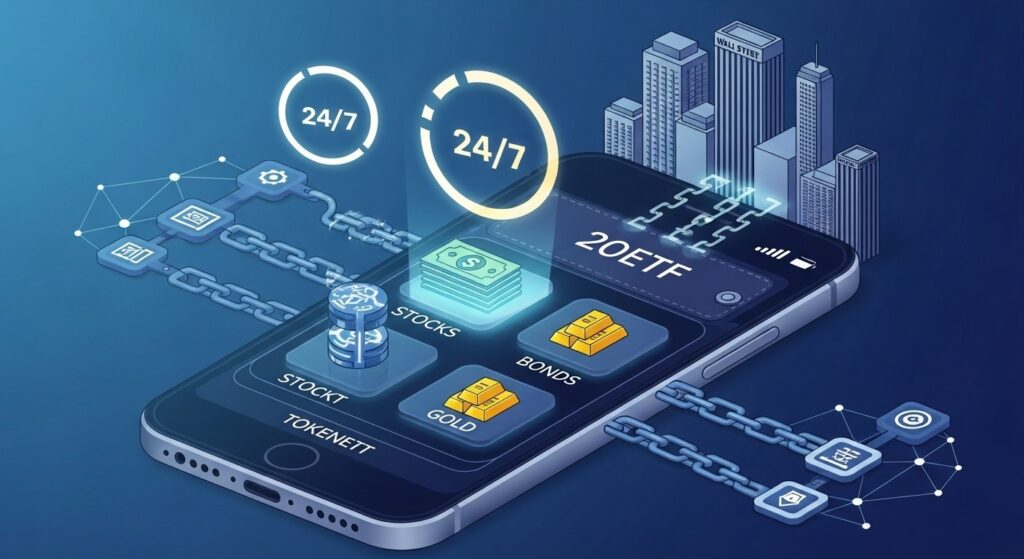 InfoCryptofr   Franklin Templeton et Ondo Lancent des ETF Tokenisés pour un Trading 247