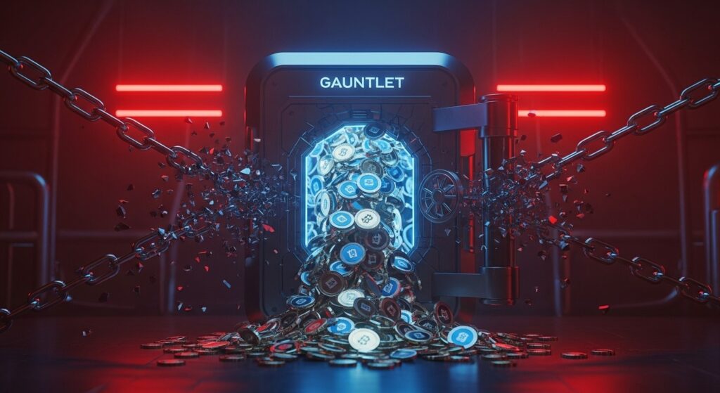 InfoCryptofr   Gauntlet Perd 380M$ Après OKX  Analyse