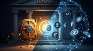 InfoCryptofr   GENIUS Act  Stablecoins Sans Assurance FDIC