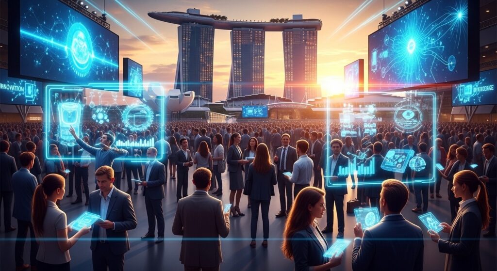 InfoCryptofr   GITEX AI ASIA 2026  Retour à Singapour