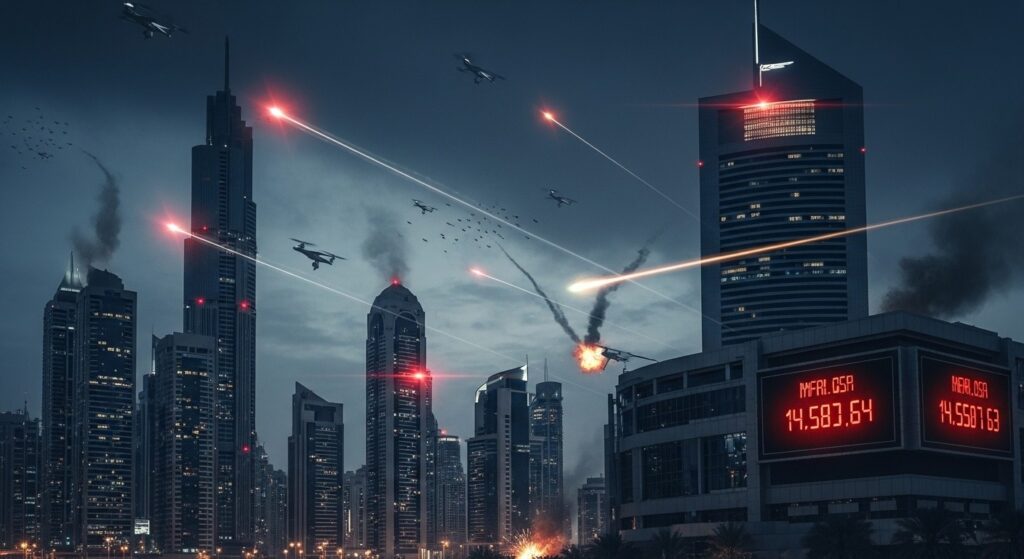 InfoCryptofr   Guerre au Moyen Orient  Bourses des EAU Fermées 48 Heures