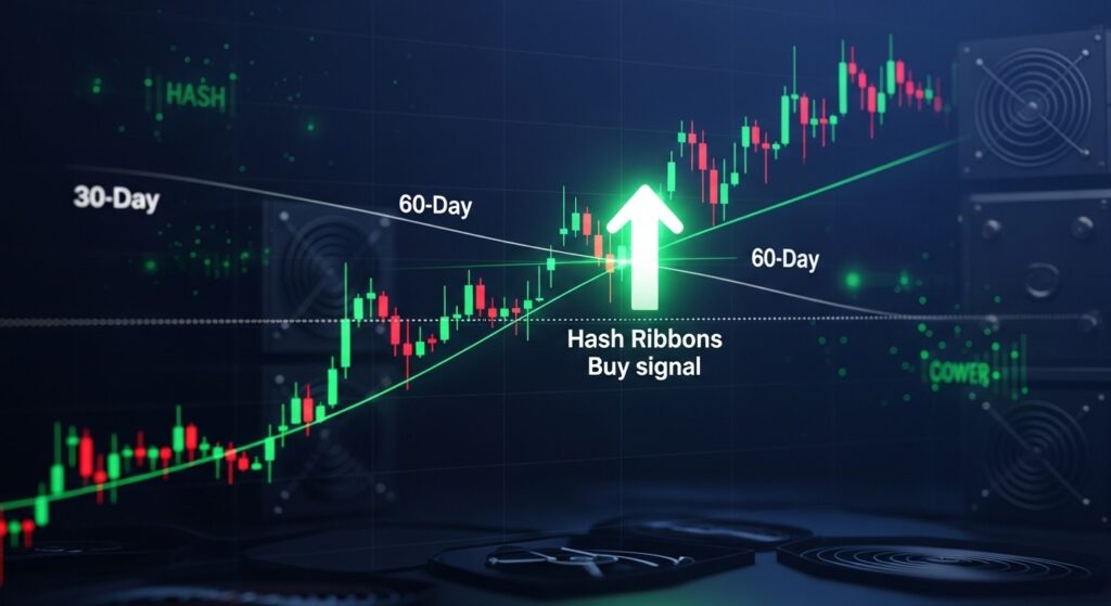 InfoCryptofr   Hash Ribbons  Nouveau Signal dAchat Bitcoin