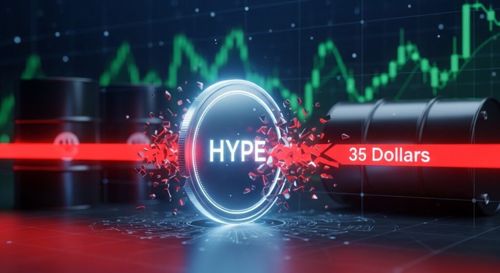 InfoCryptofr   Hyperliquid vise la cassure des 35 $
