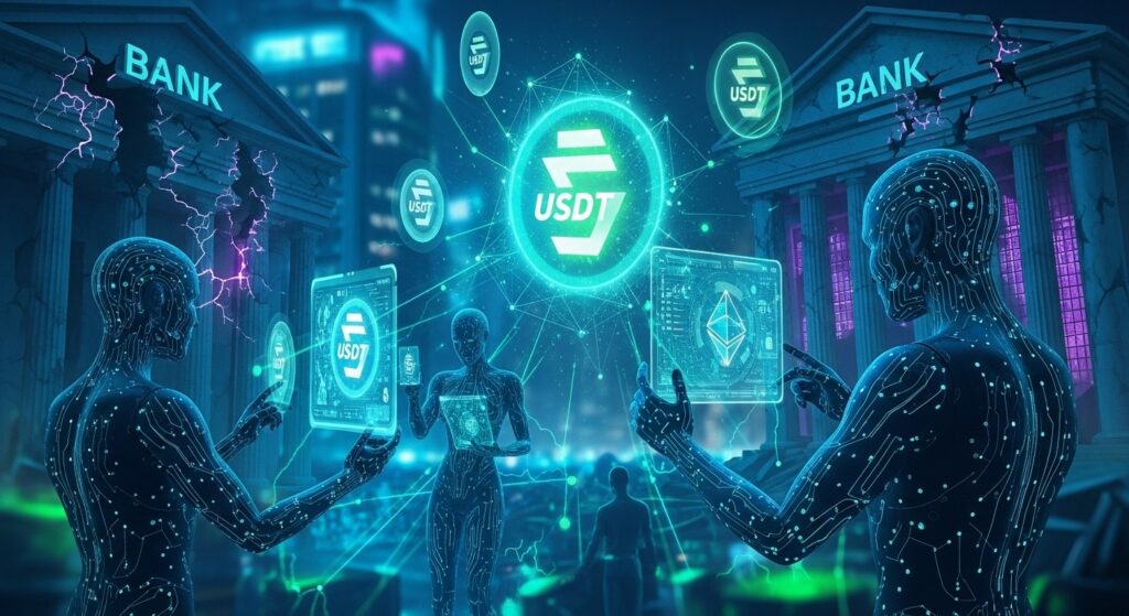 InfoCryptofr   IA et Stablecoins  La Révolution Qui Bouleverse la Crypto