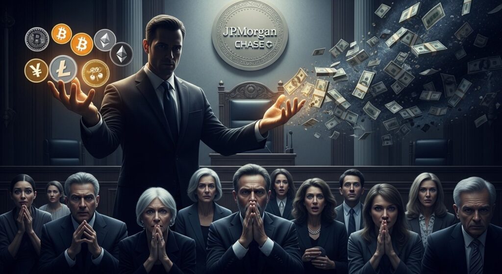 InfoCryptofr   JPMorgan Face un Procès pour Ponzi Crypto de 328M$