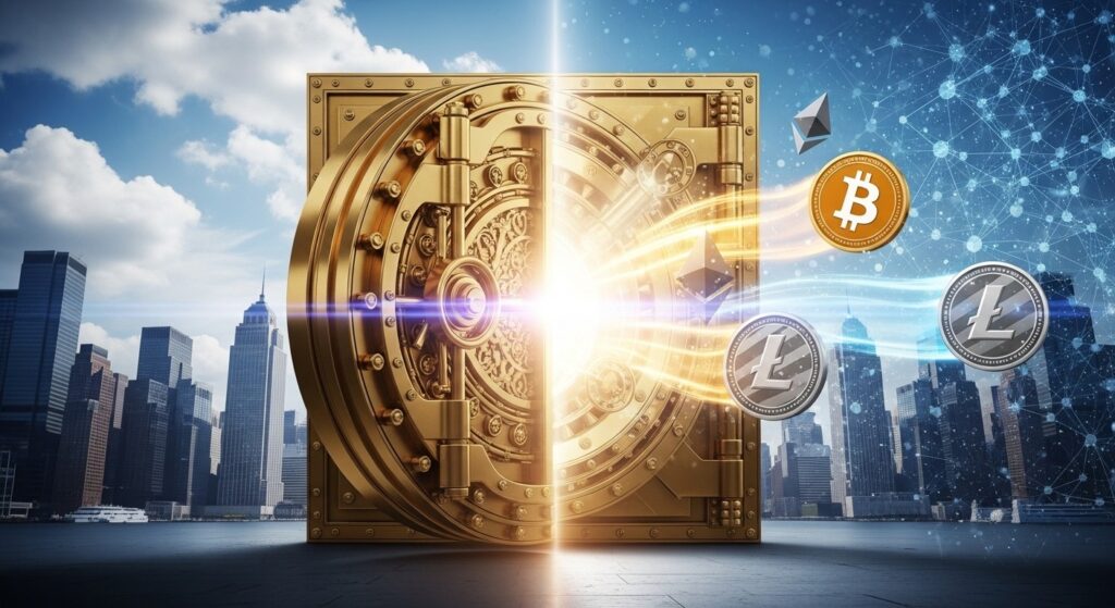 InfoCryptofr   JPMorgan  Vote Crypto Catalyseur Haussier 2026