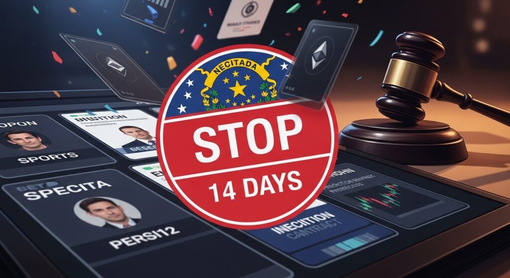 InfoCryptofr   Kalshi Menacée de Fermeture au Nevada