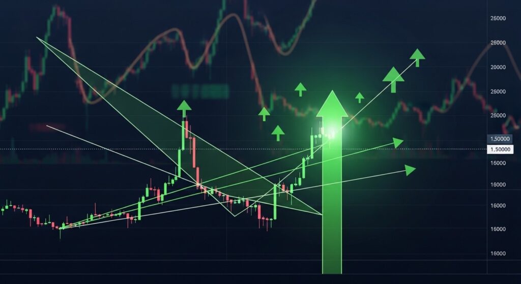 InfoCryptofr   Kaspa vise +50 après breakout wedge