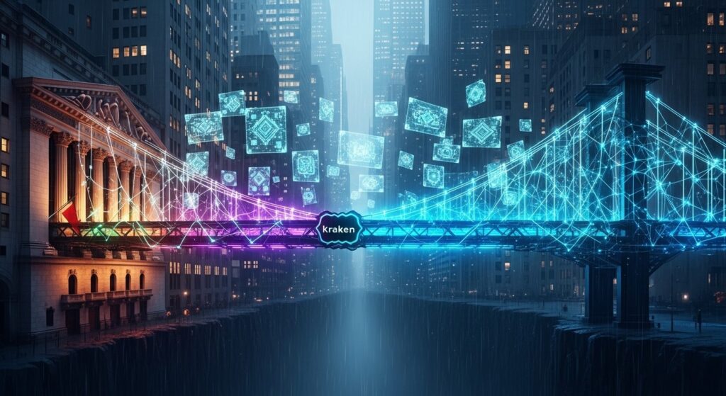 InfoCryptofr   Kraken Révolutionne les Actions Tokenisées avec xStocks