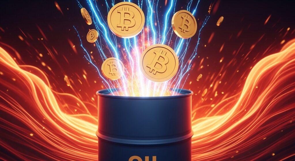 InfoCryptofr   Le Pétrole à 120 $ Booste Bitcoin Hyper