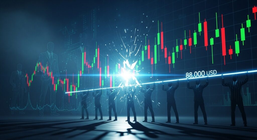 InfoCryptofr   Les Institutionnels Vont ils Défendre les 80 000 $ sur Bitcoin 