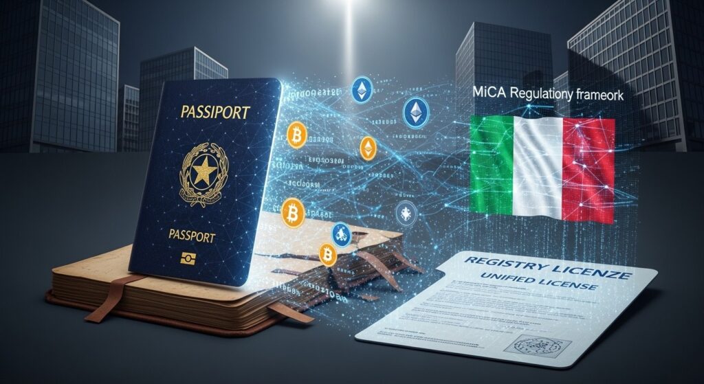 InfoCryptofr   LItalie Lance le Passeport MiCA pour les CASP
