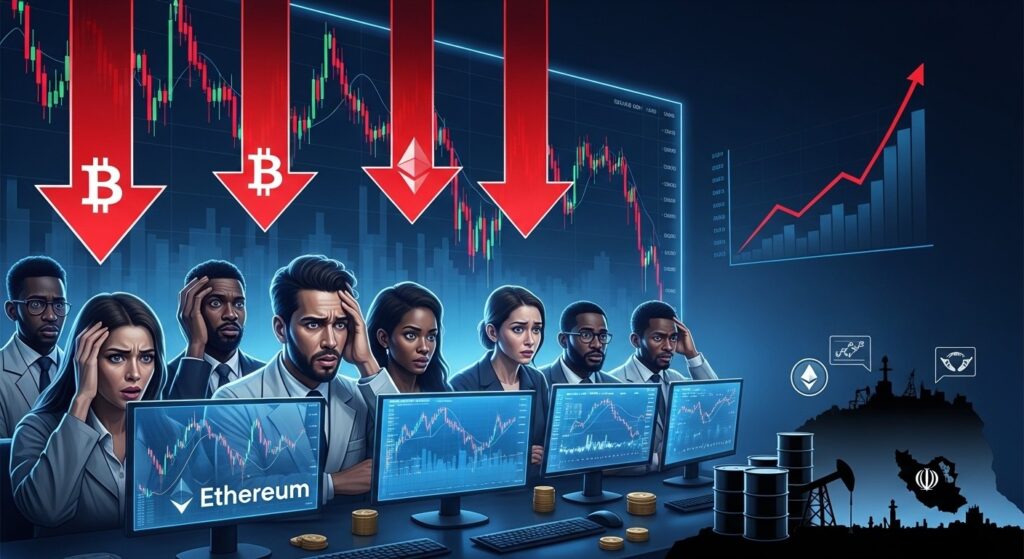 InfoCryptofr   Marché Crypto en Alerte  NFP US Catastrophique