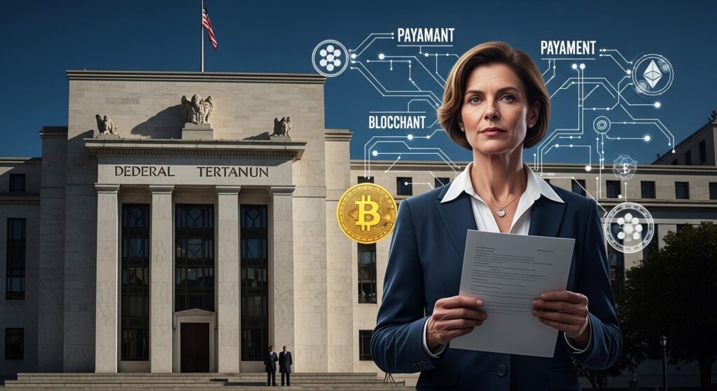 InfoCryptofr   Maxine Waters Questionne lApprobation du Compte Fed de Kraken