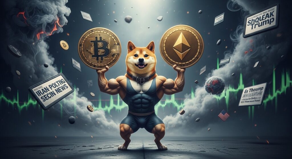 Meme Coins Résistent Malgré Tensions Iran - InfoCrypto.fr InfoCryptofr Meme Coins Résistent Malgré Tensions Iran